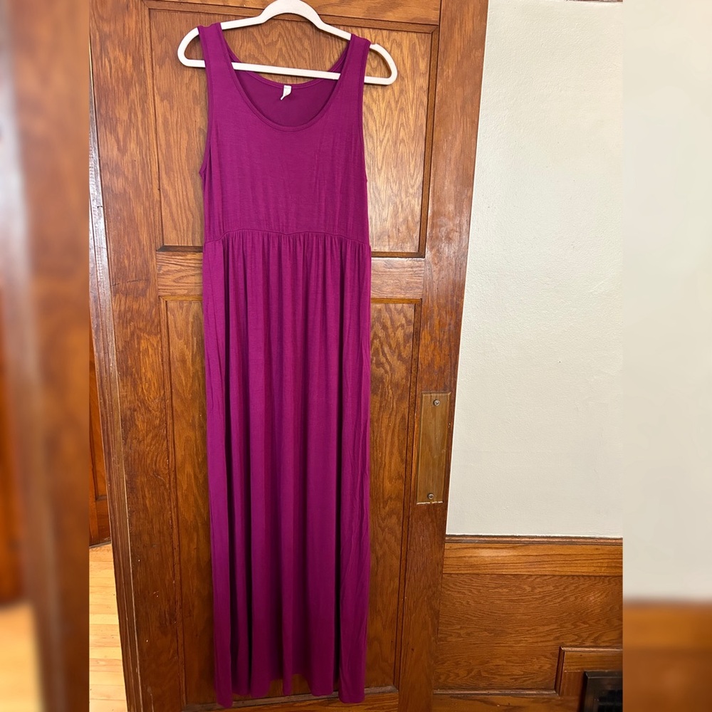 Pinkblush Maternity Maxi Dress never worn